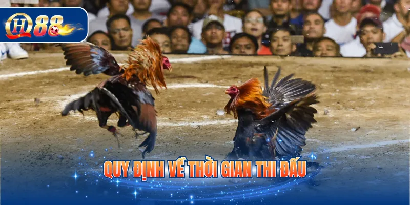 Quy định về thời gian thi đấu